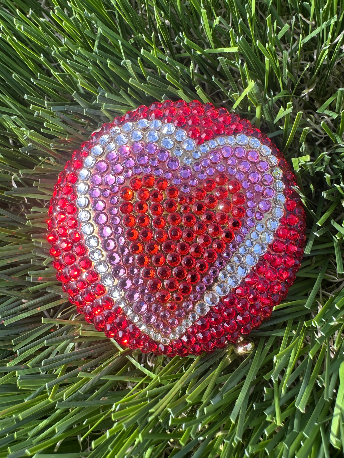 Estée Lauder Lucidity With Love Crystal Hearts Pressed Powder Compact 06 Transparent