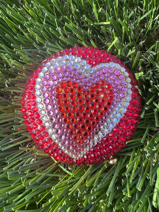 Estée Lauder Lucidity With Love Crystal Hearts Pressed Powder Compact 06 Transparent