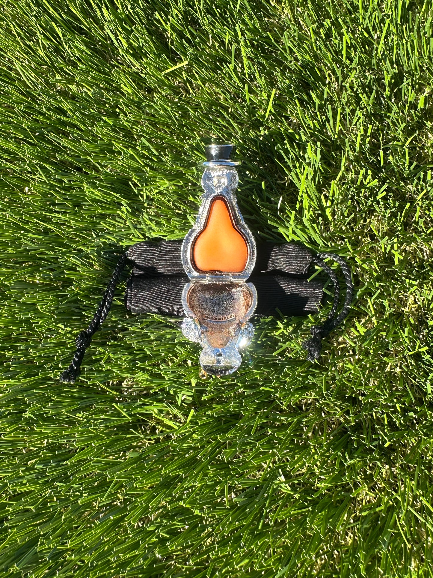 Estée Lauder Sparkling Snowman Compact Perfume Trinket