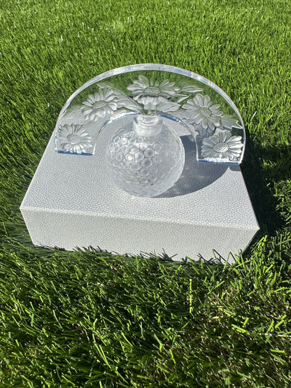 Lalique Crystal ALIQUE FOLIE Perfume Bottle