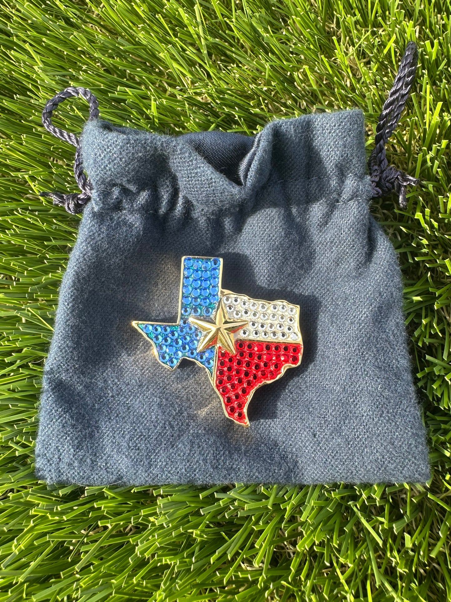 Estée Lauder Lone Star State Solid Perfume Compact Trinket