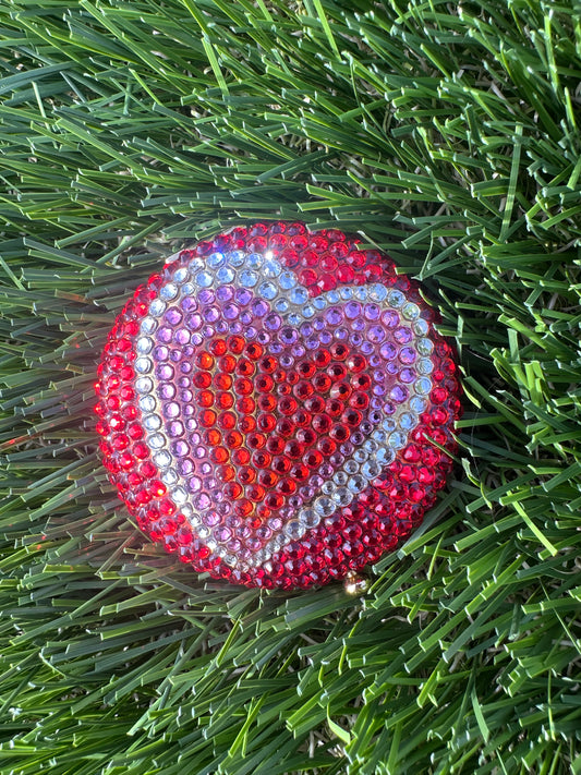 Estée Lauder Lucidity With Love Crystal Hearts Pressed Powder Compact 06 Transparent