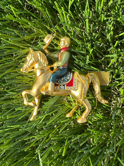 Estée Lauder Cowboy Solid Perfume Compact Trinket