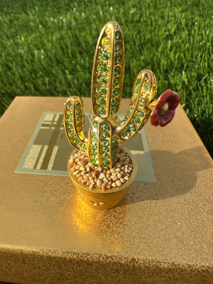 Estée Lauder Cactus Solid Perfume Compact Trinket