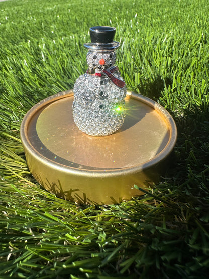 Estée Lauder Sparkling Snowman Compact Perfume Trinket