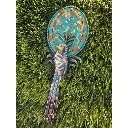 ⭐️ Two's Company Mandalay Austrian Crystal Hand Mirror⭐️