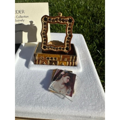 ESTEE LAUDER PERFUME COMPACT RARE 2002 ROMANTIC EDITION MIBB ~ BEAUTIFUL