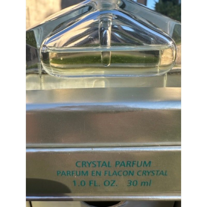 * PURE TURQUOISE by RALPH LAUREN * PURE PARFUM 1 oz~30 ml CRYSTAL bottle RARE