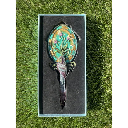 ⭐️ Two's Company Mandalay Austrian Crystal Hand Mirror⭐️