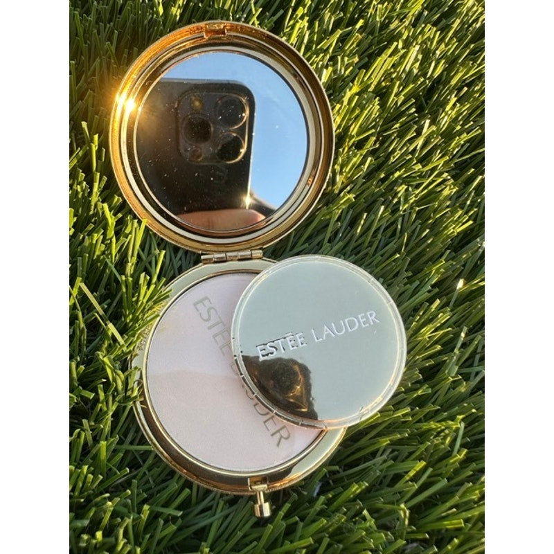 BEST ESTEE LAUDER by JUDITH LEIBER 2004 SPARKLING FLOWERS POWDER COMPACT NIB