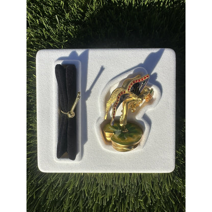 ⭐️Estee Lauder PLEASURES "ENCHANTED FAIRY" Solid Perfume Compact with Pouch⭐️