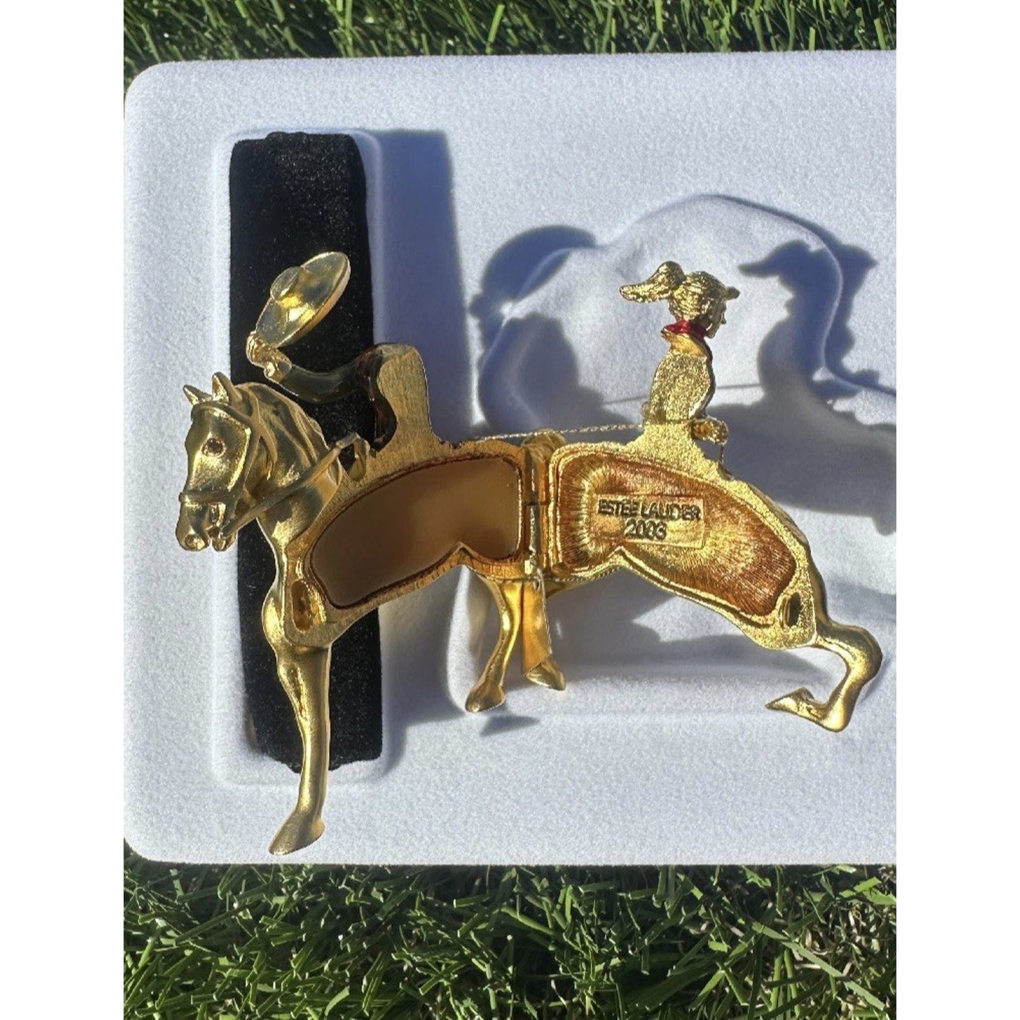⭐️Estee Lauder Solid Perfume Compact "Rodeo Cowgirl" Original Perfume⭐️
