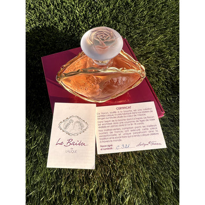 Lalique Ltd. Edition 1999 Perfume Bottle “Le Baiser” 3.3 Oz. MINT & Unopened