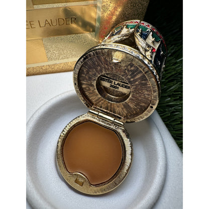 Estée Lauder Beautiful Circus Tent Solid Perfume Compact 2001 w/ Box