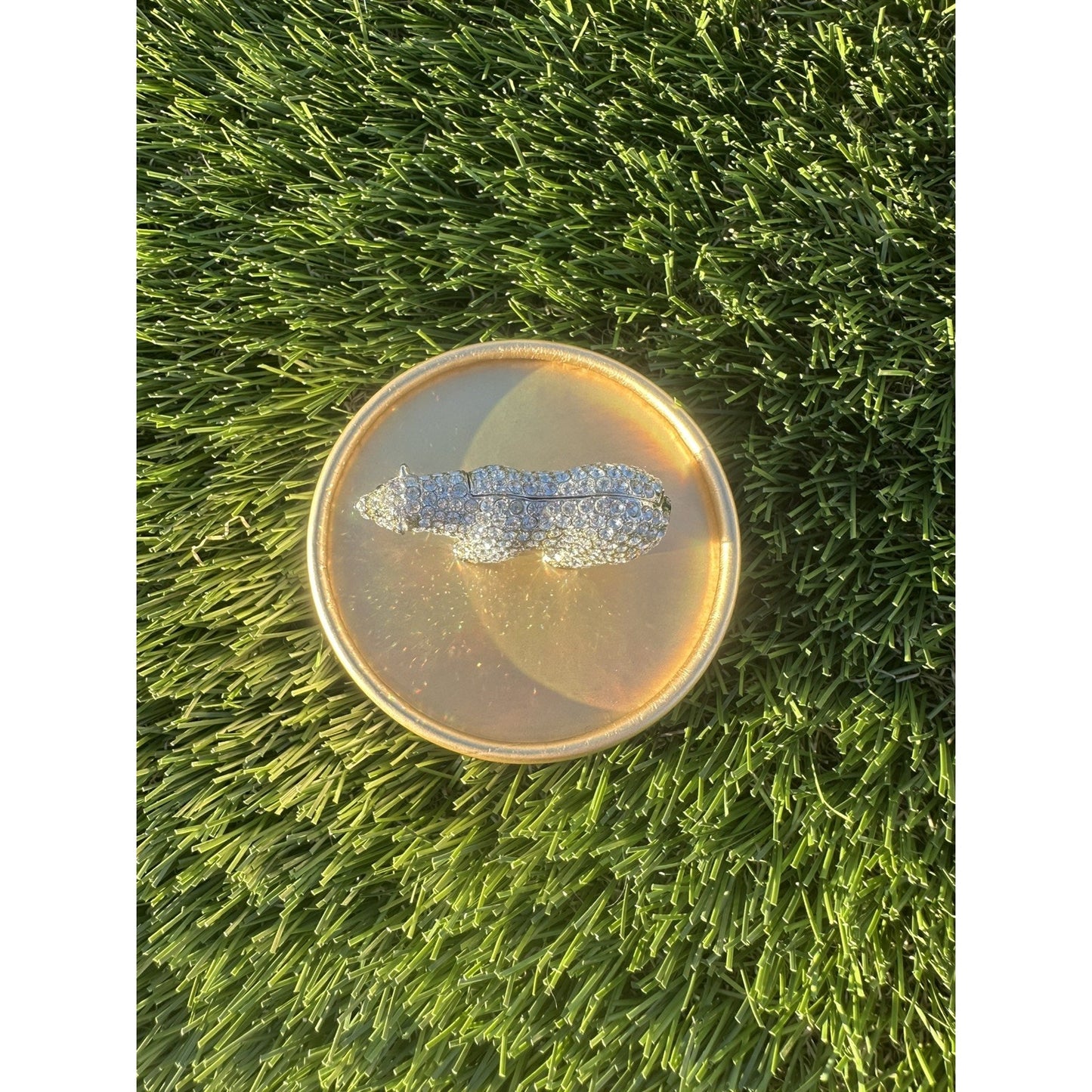 Estee Lauder 'Sparkling Polar Bear' Solid Perfume Compact