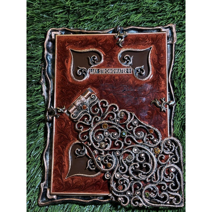 ⭐️ Jay Strongwater Art Nouveau Florentino Frame Flora & Fauna Collection⭐️