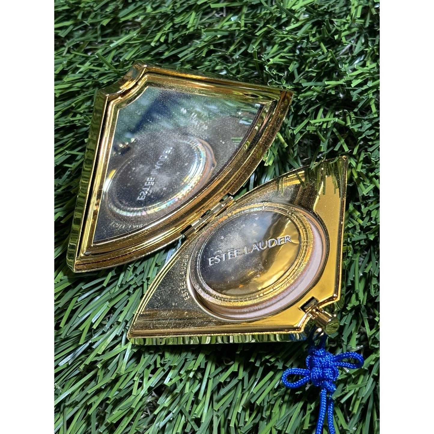 ⭐️Estee Lauder Japanese Tsuru Fan Lucidity Powder Compact⭐️