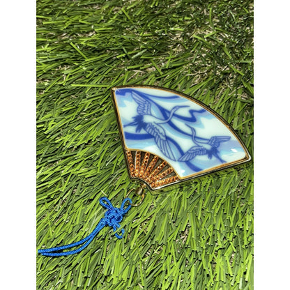 ⭐️Estee Lauder Japanese Tsuru Fan Lucidity Powder Compact⭐️