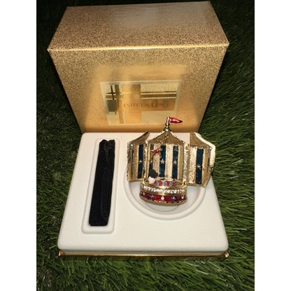 Estée Lauder Beautiful Circus Tent Solid Perfume Compact 2001 w/ Box