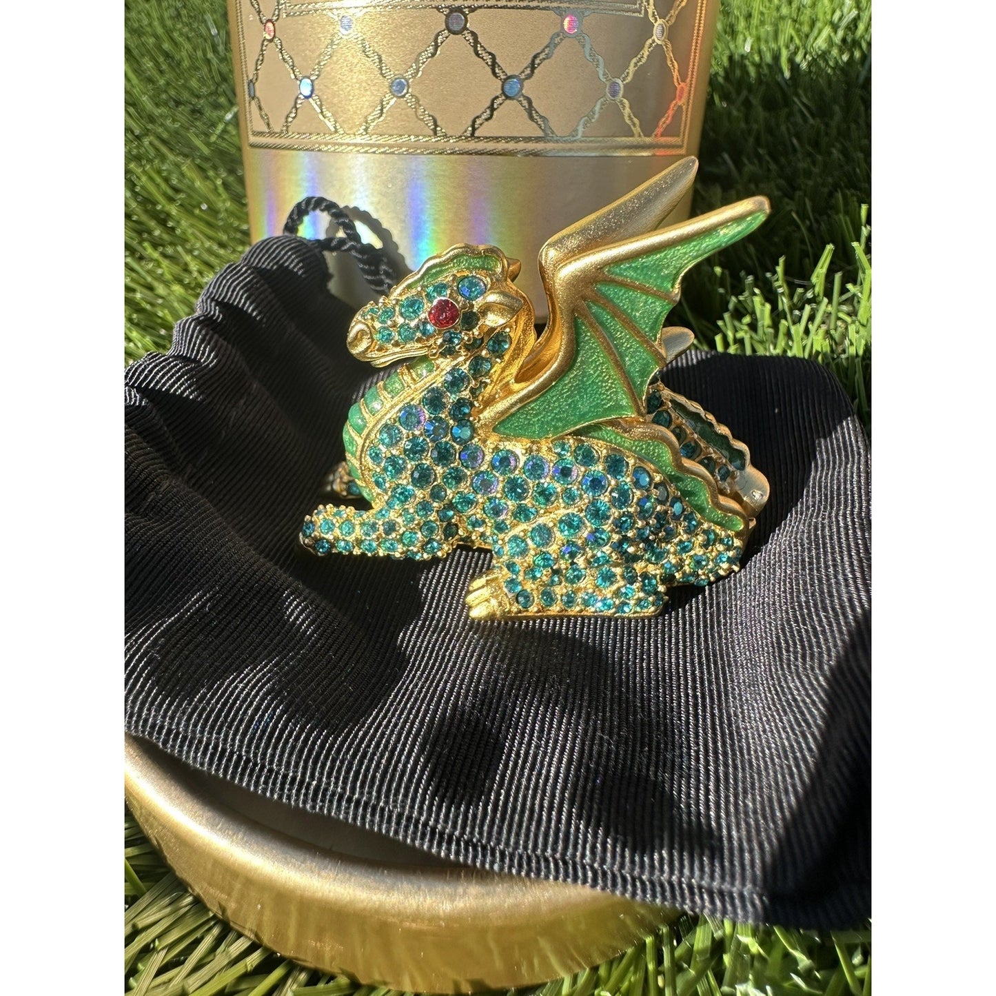 ⭐️Estee Lauder "Magic Dragon" MIB Solid Perfume Compact⭐️