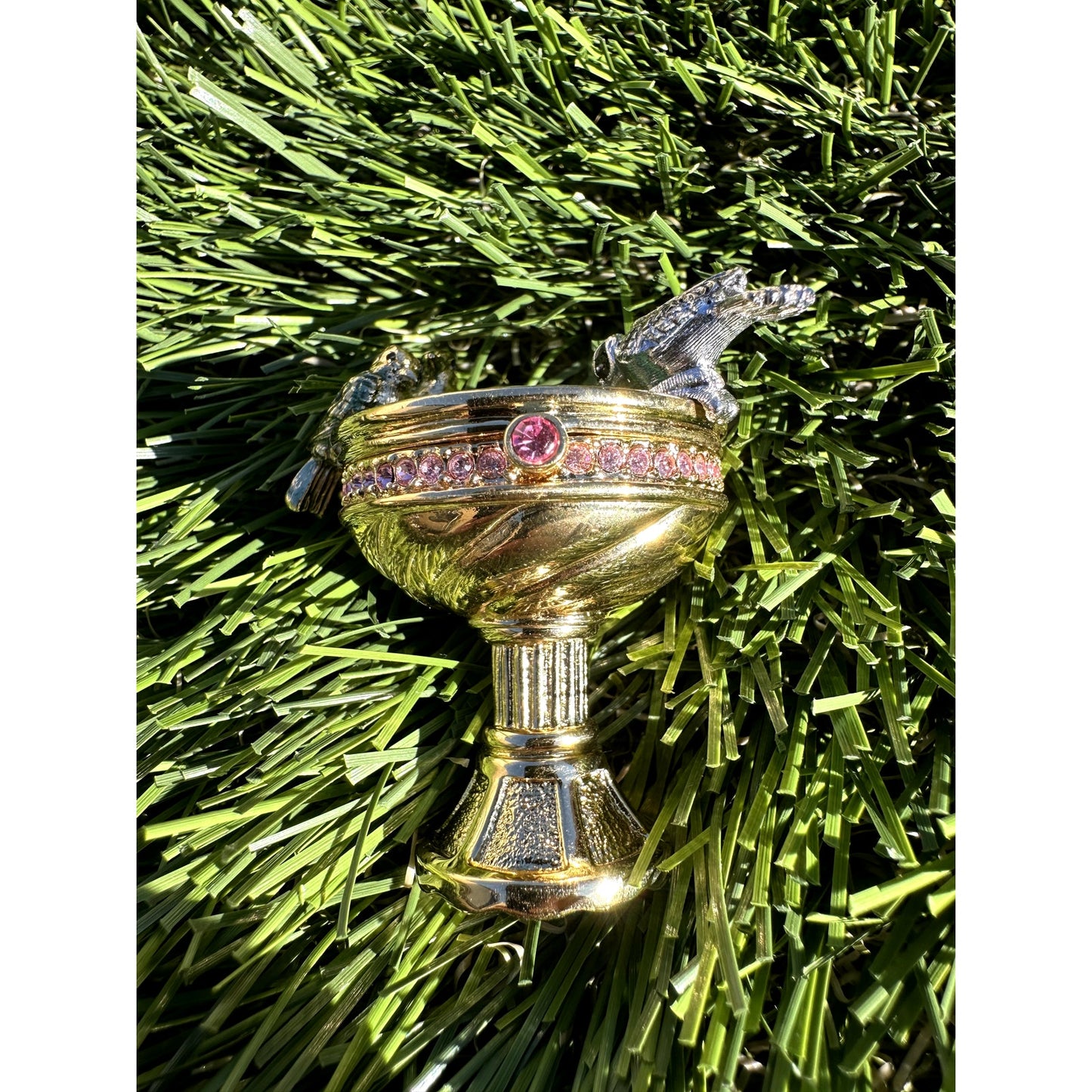 ⭐️Estee Lauder Solid Perfume Compact Bird Bath Birdbath⭐️