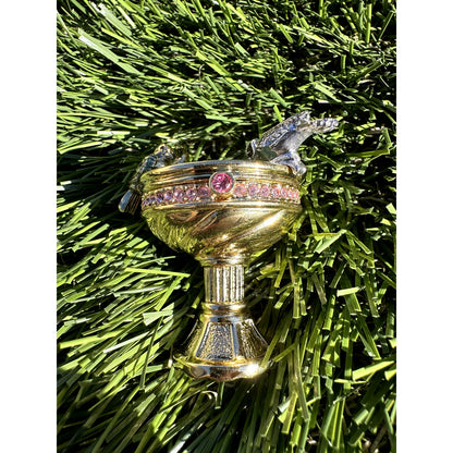 ⭐️Estee Lauder Solid Perfume Compact Bird Bath Birdbath⭐️